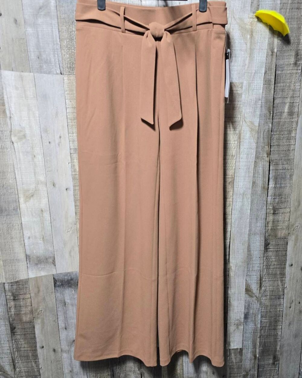 NYCC Tan Khaki Wide Leg Dress Pants 10 NWT Office Business Trendy Basic Workwear